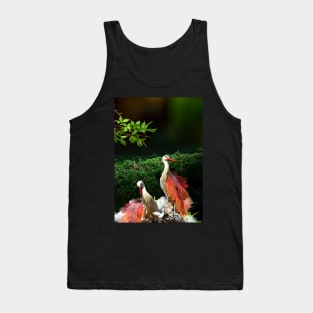 The power animal - white stork Tank Top